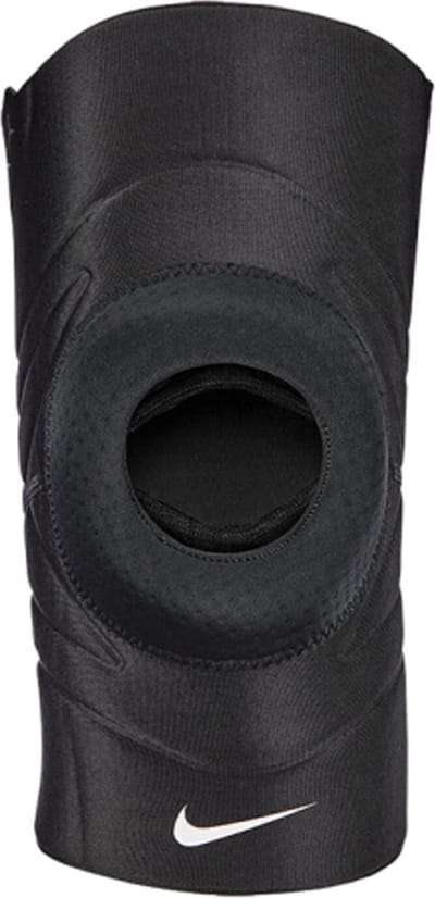 Nike Pro Open Patella Knee Sleeve 3.0 Sportbandage Volwassenen - zwart - Maat S