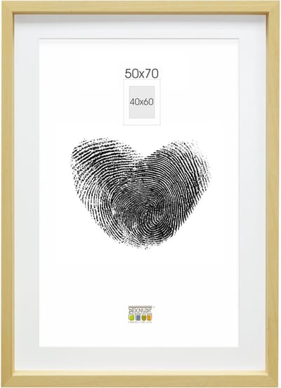 Deknudt Frames fotolijst - naturel - passe-partout - 40x60 / 50x70 cm