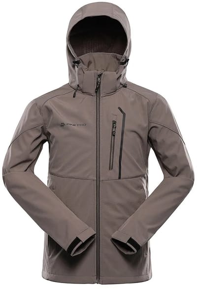Alpine Pro Hoor 2 Softshelljack Bruin,Grijs S Man
