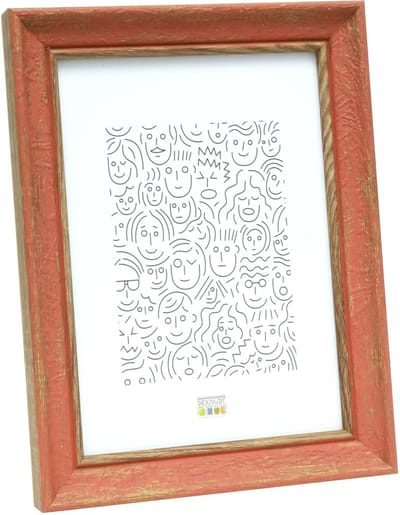 Deknudt Frames fotolijst S46TG4 - roze verweerd hout - foto: 10x15 cm