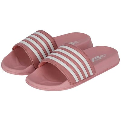 Slippers Dames - Stripes - Roze / 37