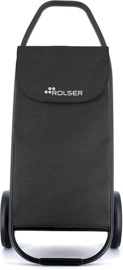 Rolser Boodschappentrolley Com Tweed - 8 Black Tube - Zwart