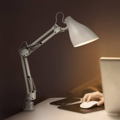OSRAM klemlamp Office Line Desk Pear Clip, wit, E27
