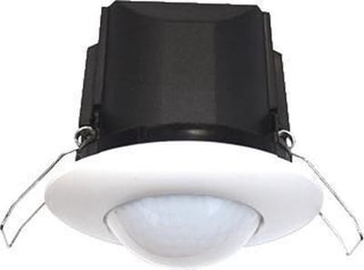 B.E.G. Brück 92184 Bewegingsmelder (plafond) Inbouw (in muur) 360 ° Relais Wit IP23