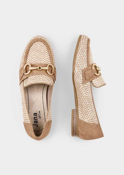 Schoenen met sierelement - taupe - Gr. 38 van Goldner Fashion