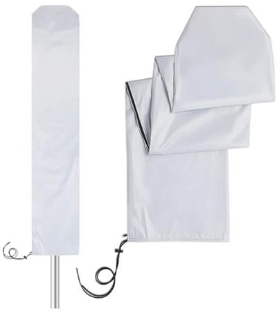 Draaibare, waterdichte en duurzame afdekking voor wasrek - 16 x 16 x 165 cm
