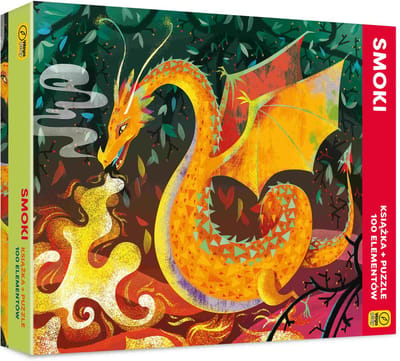 Puzzle 100 elementów Smoki - Puzzel 100 stukjes Draken