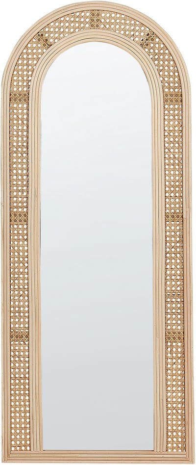 FRANEY - Wandspiegel - Naturel - Rotan