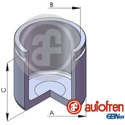 Zuiger, remklauw AUTOFREN SEINSA D025790, voor