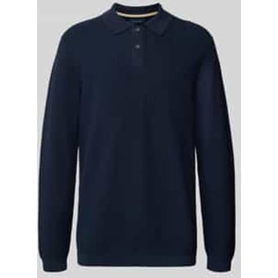Gebreide pullover met polokraag