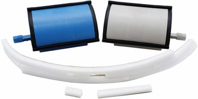Geschikt voor Kit de réparation de volet de chauffage de climatisation, Kit de réparation de volet de chauffage de climatisation à twee zones avec éponge 6480E3 aangepast voor 407 2004-2016