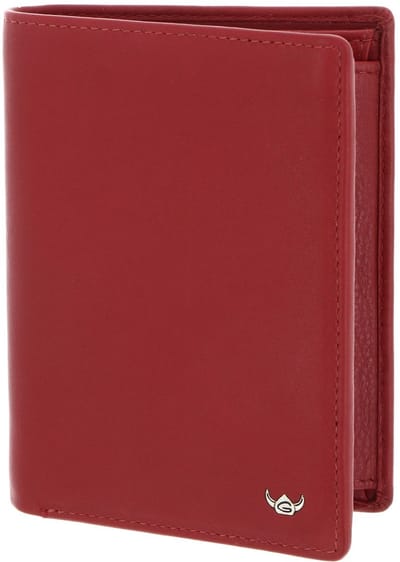 Golden Head Leren portemonnee Dublin RFID Protect Kombischeintasche 1287 Rot rood