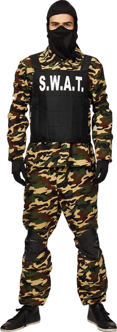 S.W.A.T army kostuum - Maat 50