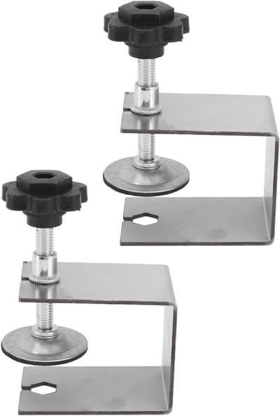 Verstelbare Klemmen voor Ladefrontinstallatie - 2 Stuks - Ideaal voor Houtbewerking en Meubelmontage, Hoekklemmen voor Precisie en Stabiliteit