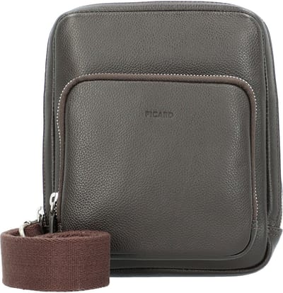 PICARD Schoudertas Slingtas Milano Crossbody Bag Coffee Donkerbruin