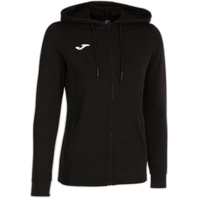 Joma Sculpture Ii Sweatshirt Met Rits Zwart 7-8 Years Meisje