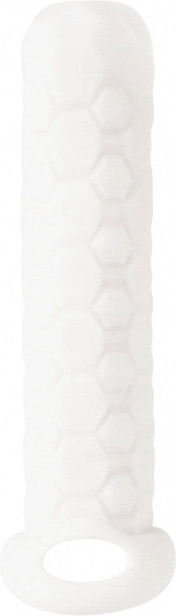 Penis Sleeve - Penisverlenger - Penis Extender - Flexibel - Stretch - Homme - Long - 9-12 cm - Wit