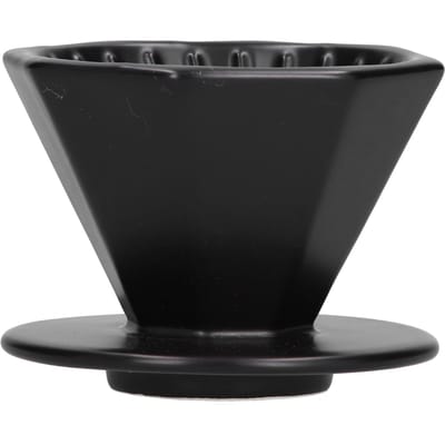 Koffiefilter Keramiek Handig Betrouwbaar Exquise Draagbaar Formaat Eenvoudig Ontwerp Pour Over Koffie black