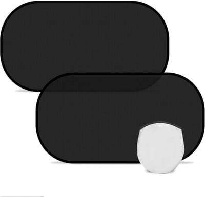 Dailygoods- Zonnescherm Auto - 2 Pack - Zelfklevend - Autoraam Shades - Zonwering Baby - Sterk Schaduweffect - Opvouwbaar - Raamshade