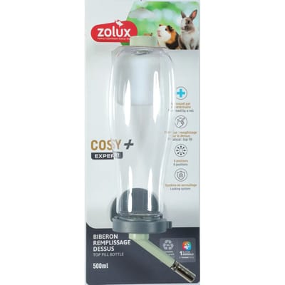 Fles voor knaagdieren met bovenaanvulling Zolux Cosy