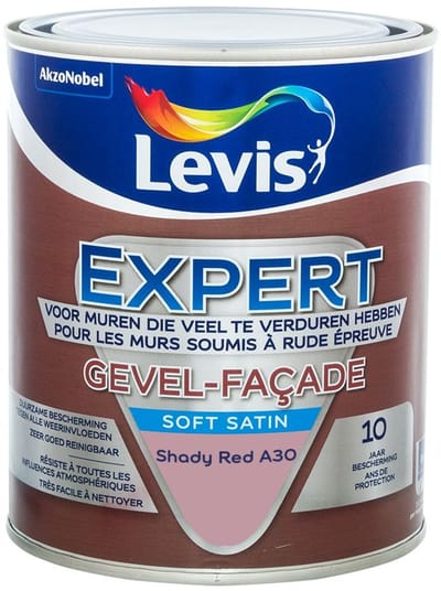 Levis - Expert Gevel Mix - Shady Red A30 - Mengverf - 1 L