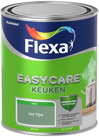 Flexa - Easycare Keuken - Vol Tijm - Mengverf - 1 L