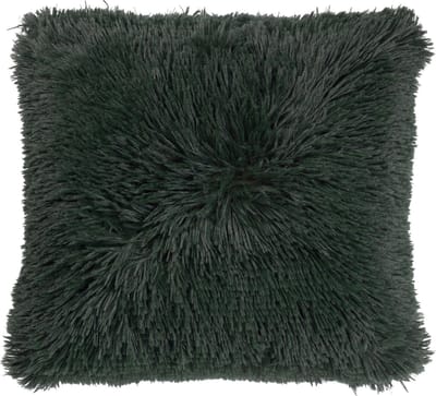 Dutch Decor FLUFFY - kussenhoes 60x60 cm - superzacht - XL kussenhoes - Mountain View - groen - met rits - zonder binnenkussen