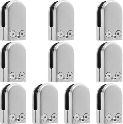 OmGoods - Dailygoody - Glazen klemmen - Roestvrijstalen beugels - Voor balustrade