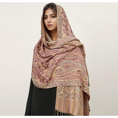 Pashmina Boheemse Hijab Sjaal Lange Moslim Kasjmier Sjaal Vrouwen Foulard Zachte Tulband Hoofdbanden Winter Dames Hoofdband Luxe beige