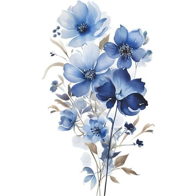 Paarse Bloemen Vlinder Muurstickers Woonkamer Slaapkamer Achtergrond Decor Muurschildering Badkamer Huisdecoratie Zelfklevende Stickers (as the picture,35x60CM) gray
