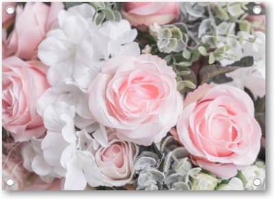 Bloemen boeket - Tuinposter 70x50 - Wanddecoratie - Bloemen