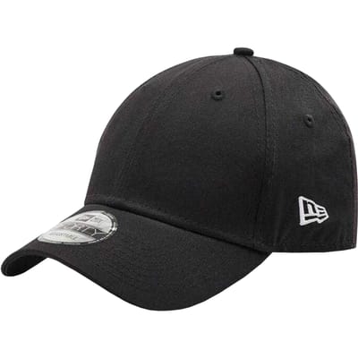 New Era Unisex volwassene 9Forty Vlag Baseball Cap (Zwart)