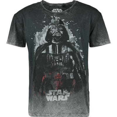 Star Wars - Disney T-shirt - Darth Vader - S tot 3XL - voor Mannen - zwart