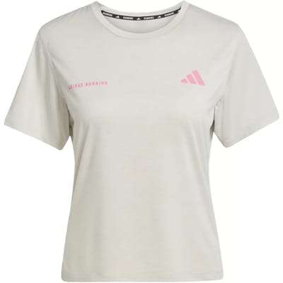 adidas Performance Own The Run Melange T-shirt - Dames - Grijs