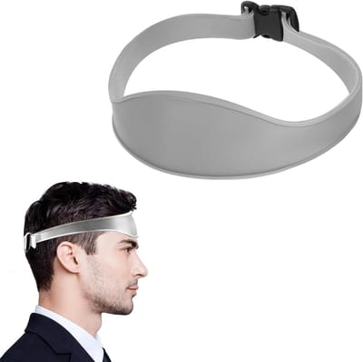 Haar Knippen Gids - Kapsel Sjabloon - Professioneel Knippen - Zacht Flexibel Siliconen - 15 x 10 cm - Grijs