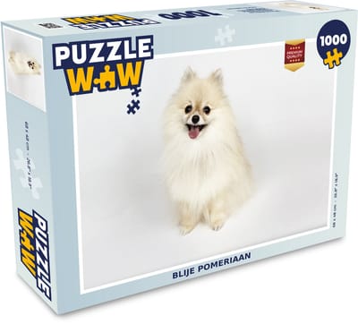 Puzzel Blije pomeriaan - Legpuzzel - Puzzel 1000 stukjes volwassenen