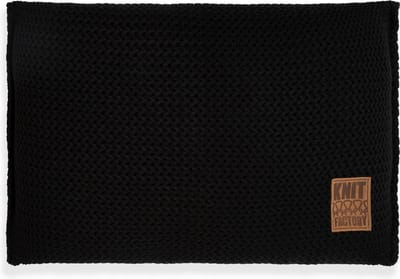 Knit Factory Maxx Sierkussen - Rechthoekig kussen - Kussen woonkamer - Bank kussen - Decoratie kussen - Zwart - 60x40 cm - Kussenhoes inclusief kussenvulling