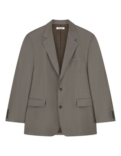 Olaf Wool Blazer Jas Bruin M260509