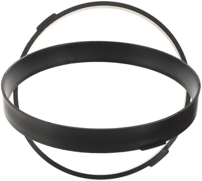 Betonmal Paden - Stoeptegel mal - Tuin Decoratie - Herbruikbaar Plastic - 34 cm - Zwart