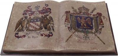 Decoratief object - muurboek wapenschild