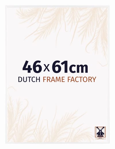 Fotolijst 46x61 cm - Kunststof - Wit Hoogglans - Easy