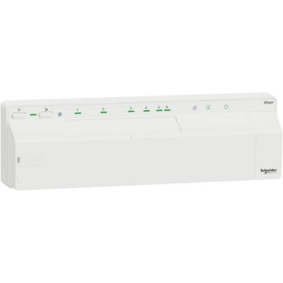 Schneider Electric Wiser CCTFR6600 Verdeelbord voor vloerverwarming CCTFR6600