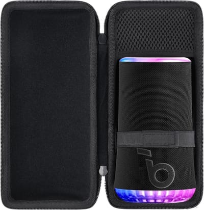 Duurzame Hard Travel Case voor Draagbare 360° Bluetooth Speaker - Bescherming, Opbergruimte en Mobiliteit
