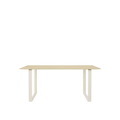 Muuto 70/70 Tafel - eiken massief - sand - S
