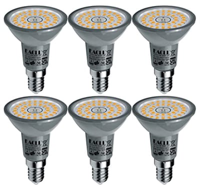 E14 LED-Lampen Warm Wit 6.5W - Duurzame en Energiezuinige Verlichting - 120° Stralingshoek - 6-Pack