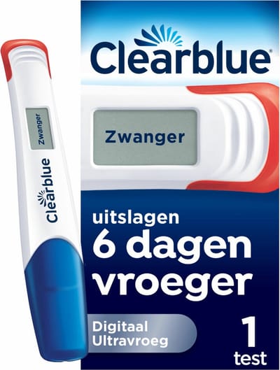 Clearblue Zwangerschapstest Ultravroeg Digitaal - 6 x - Voordeelverpakking