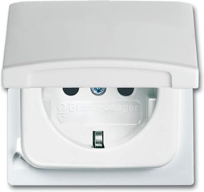 ABB Busch-Jaeger All-weather IP44 Wandcontactdoos (WCD-Schakelmateriaal) - 2CKA002064A0307 - E3422