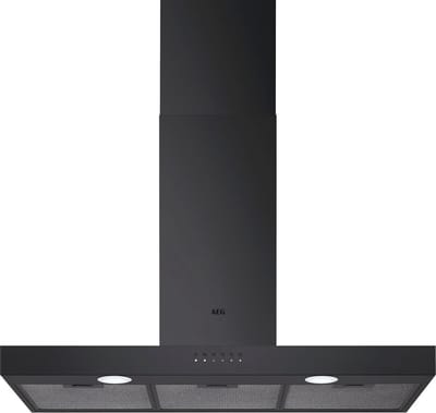 AEG DBE5971R - 90 cm blokschouw - Mat Zwart - 6000 Serie Afzuigkap