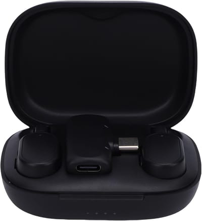Draadloze Microfoon Set - Dubbele Opname Apparatuur - Professionele Geluidsopname - AI Ruisonderdrukking - 50 Meter Bereik - Zwart
