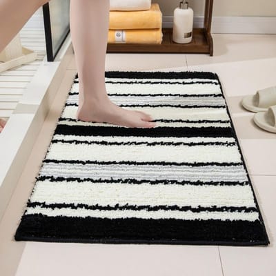 Badkamervloermat Deur Badkamer Absorberende Deurmat Toilet Antislip Tapijt Toiletmat Deurmat Entree en Entree Vloermat 50x80cm